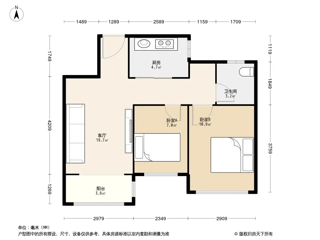 康桥朗城户型图