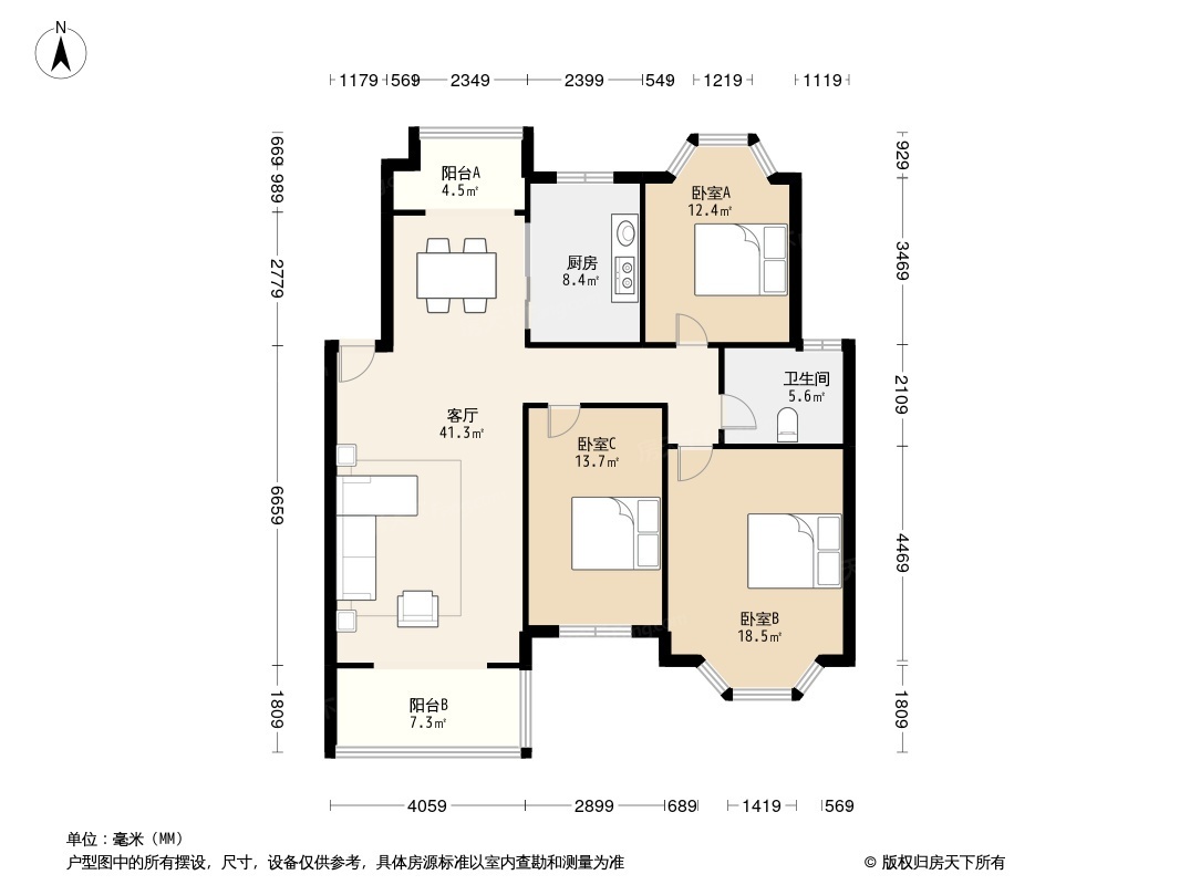 顺驰大街四期户型图