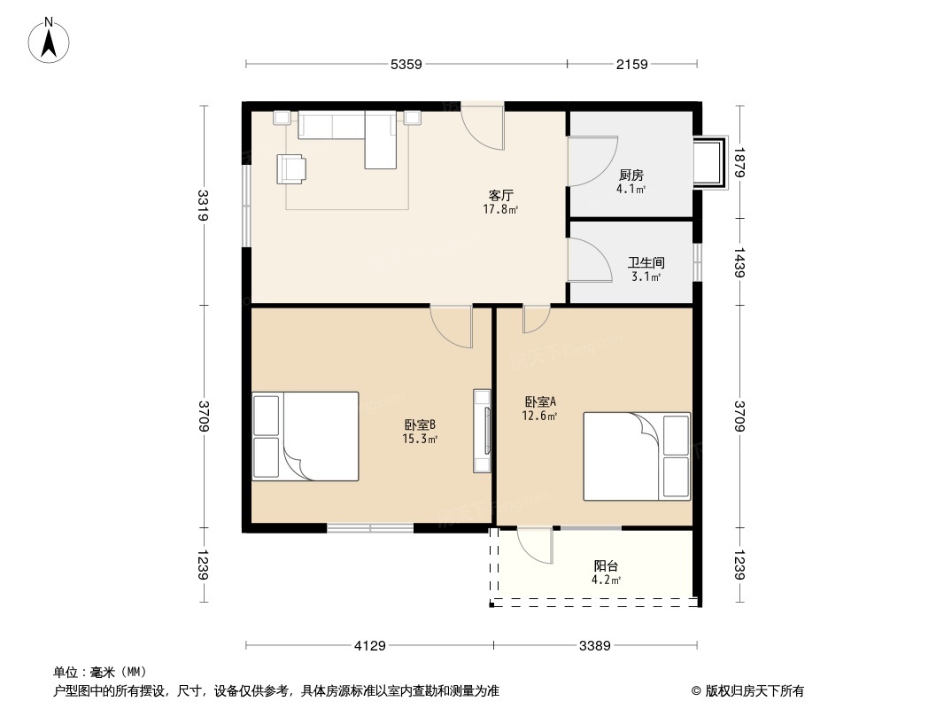 曹砦西街小区户型图