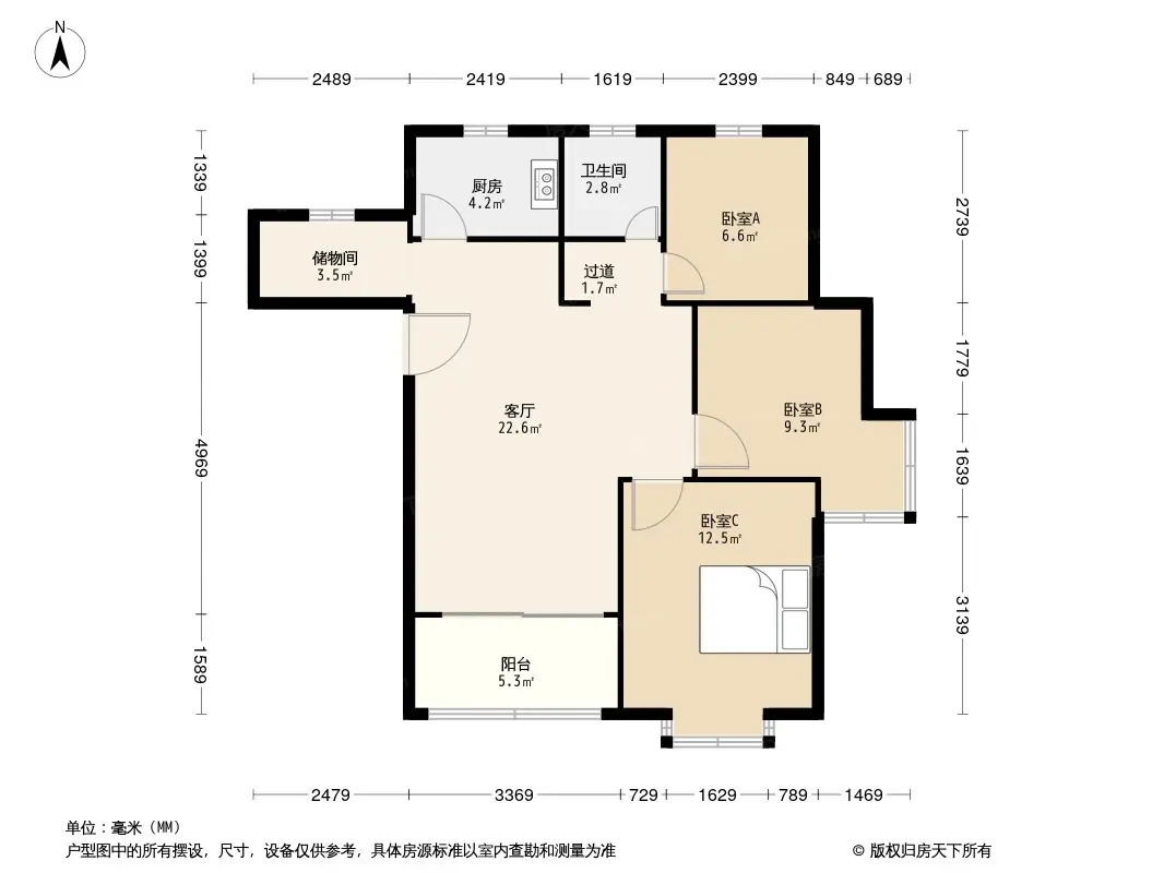 尚泽琪瑞康郡户型图