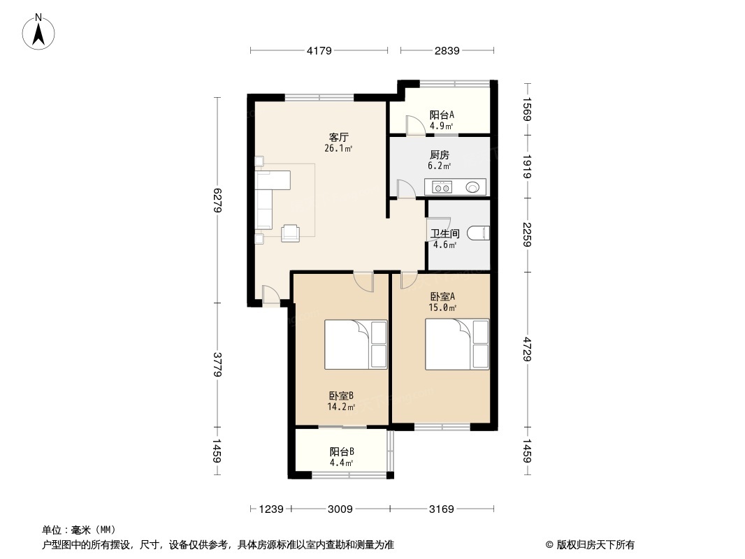 方舟温泉花园别墅户型图