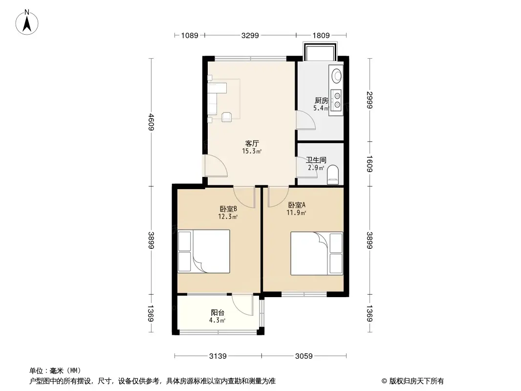 铁路八队家属院户型图