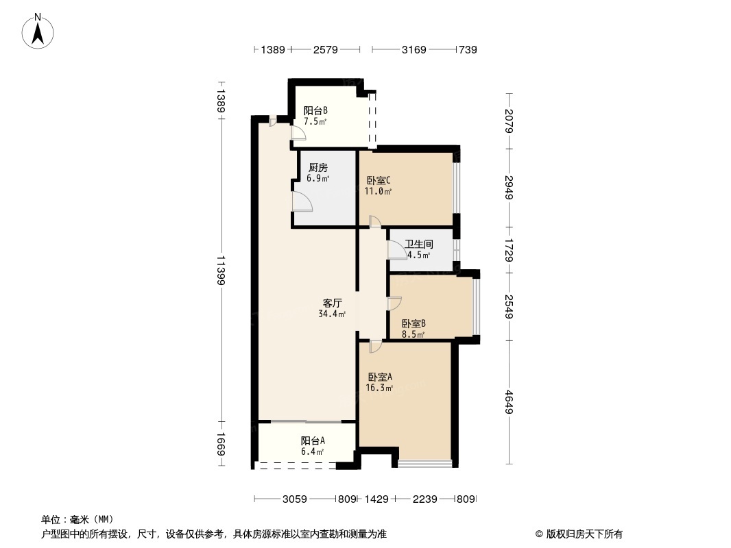 鸿威de森林别墅户型图