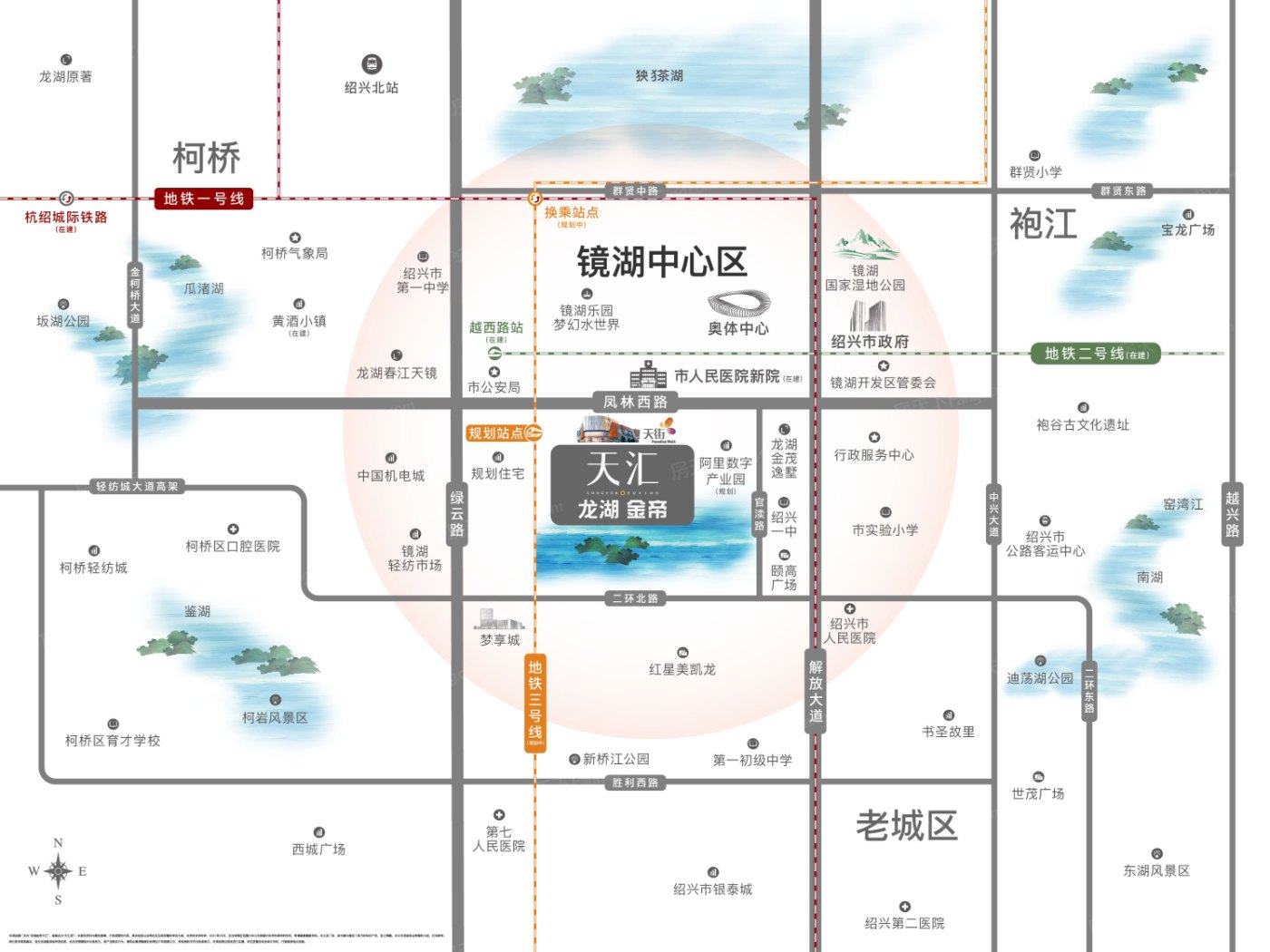 龙湖金帝·天汇 vs 奥璟园哪个好?周边配套_基本信息对比