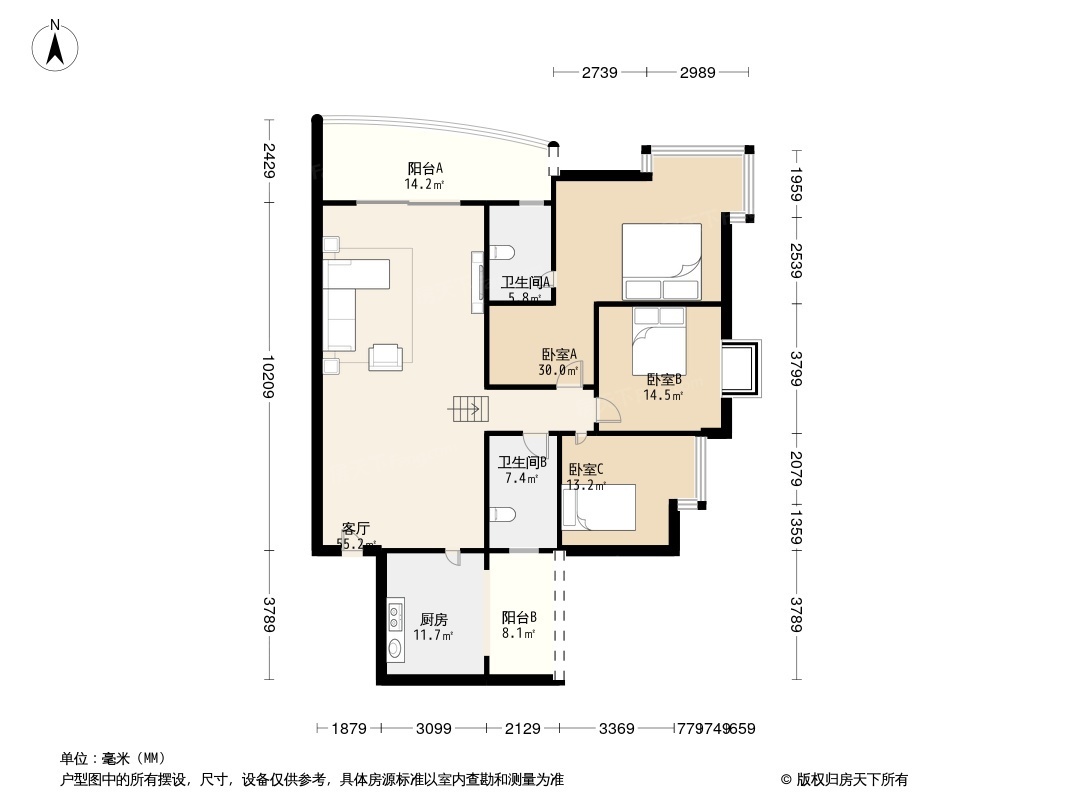 烟草家属院户型图