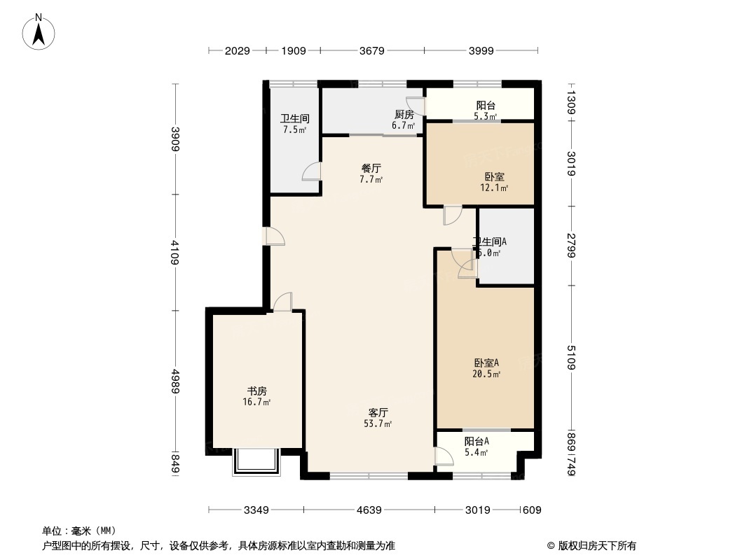 王侯首府户型图