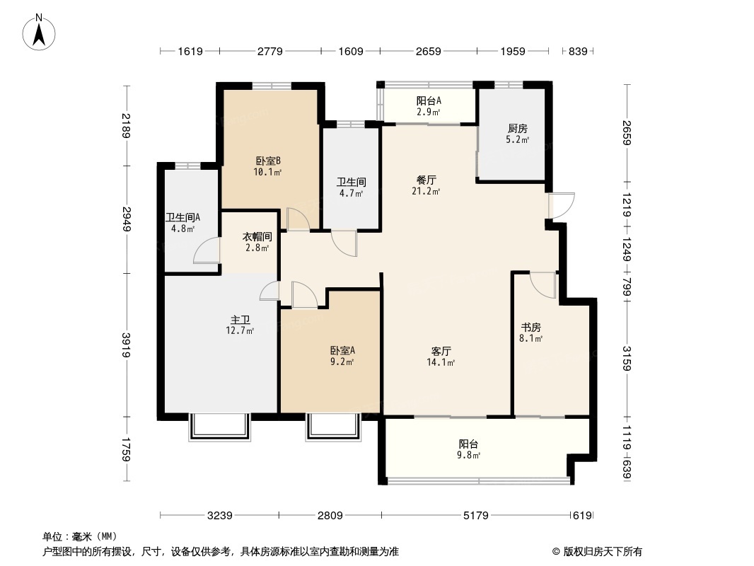 国贸凤凰原户型图