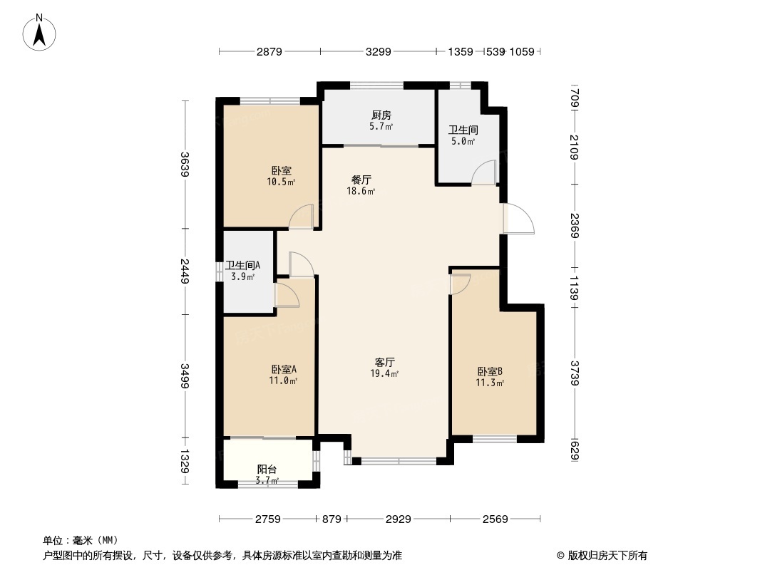 恒益·幸福嘉苑户型图