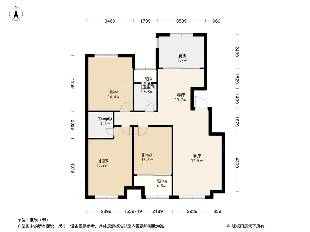 宝通陆号二期户型图