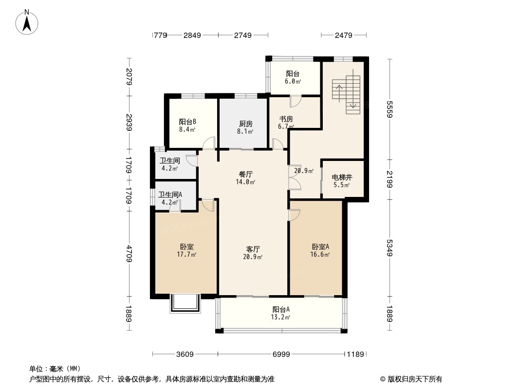 绿地峰云汇·武宜珑庭户型图