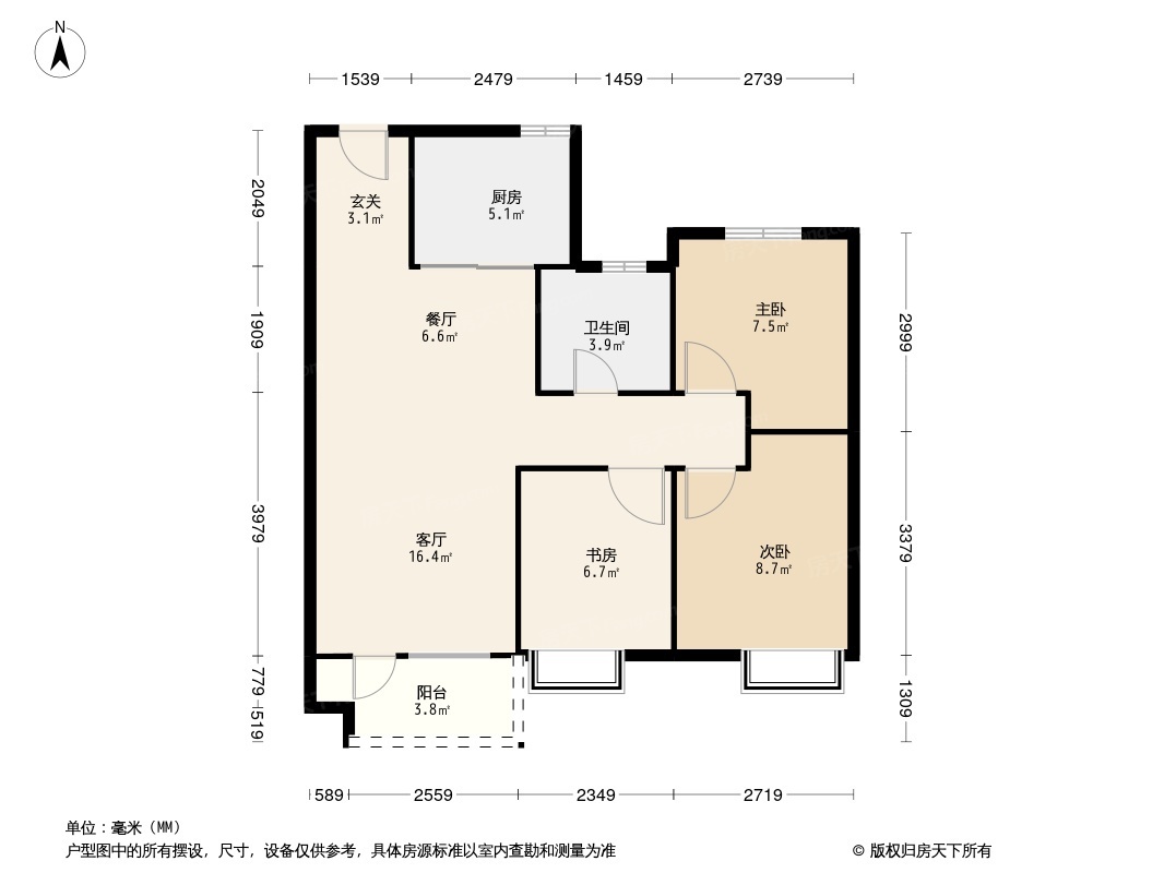 鑫都观澜悦户型图