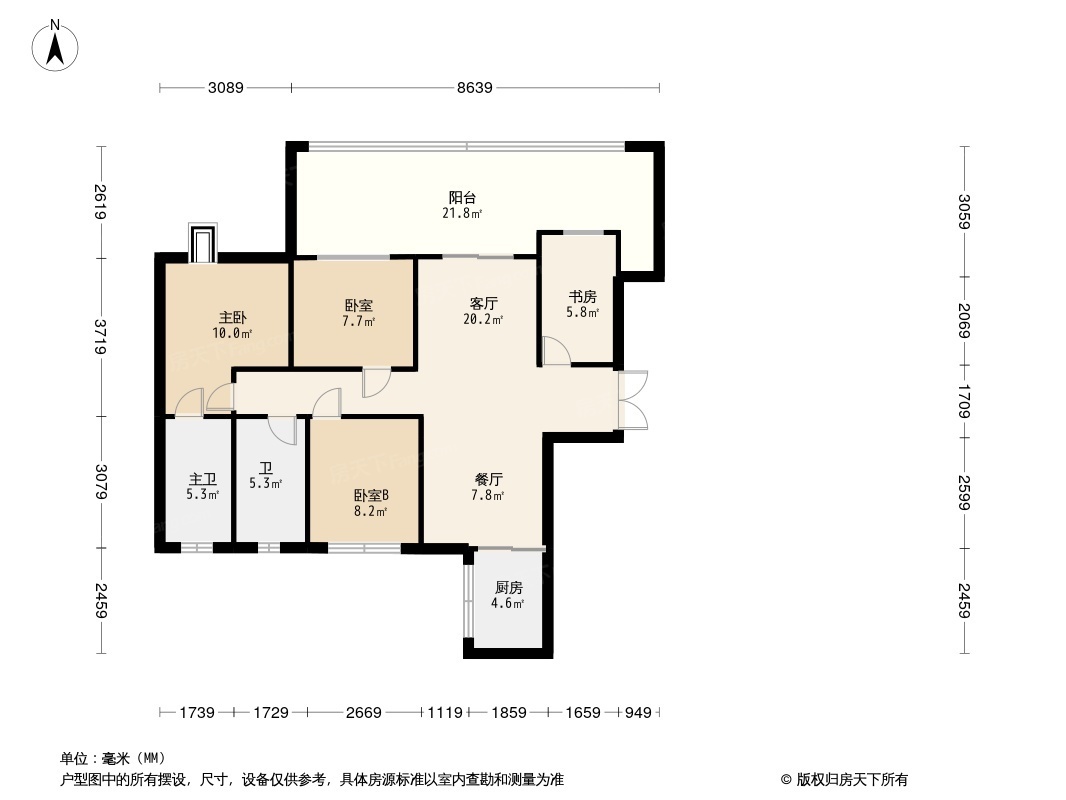 中环国际·阅湖户型图