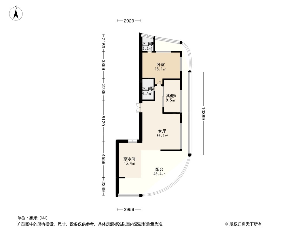 融创钻石海岸户型图