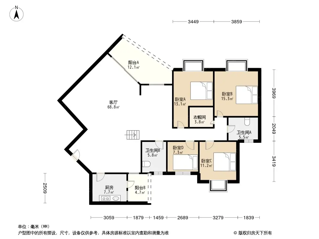 金玉满堂城市花园户型图