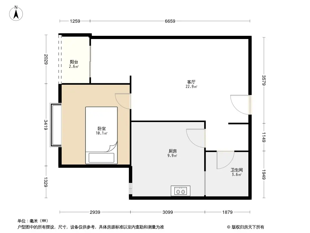 天越雅园户型图