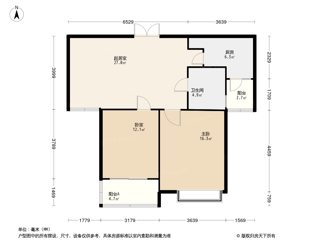 天盛广场户型图