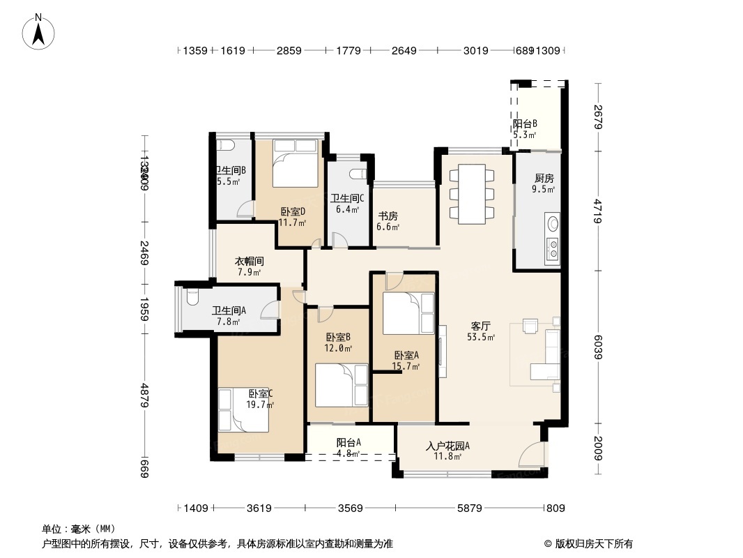 中粮鸿云户型图