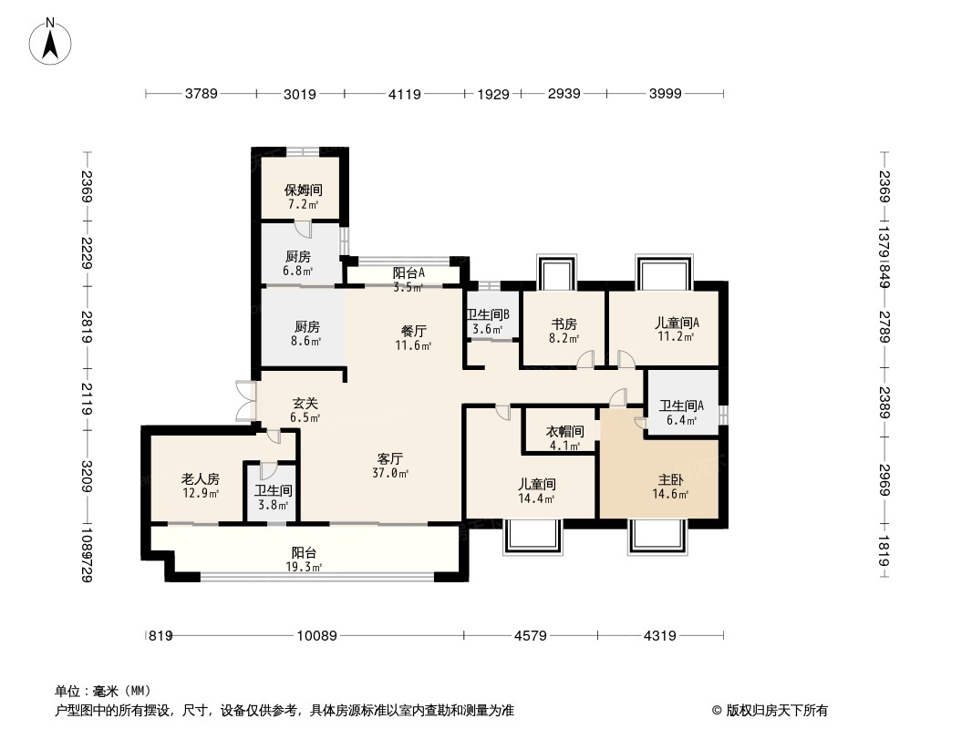 碧桂园联发·浔阳府户型图