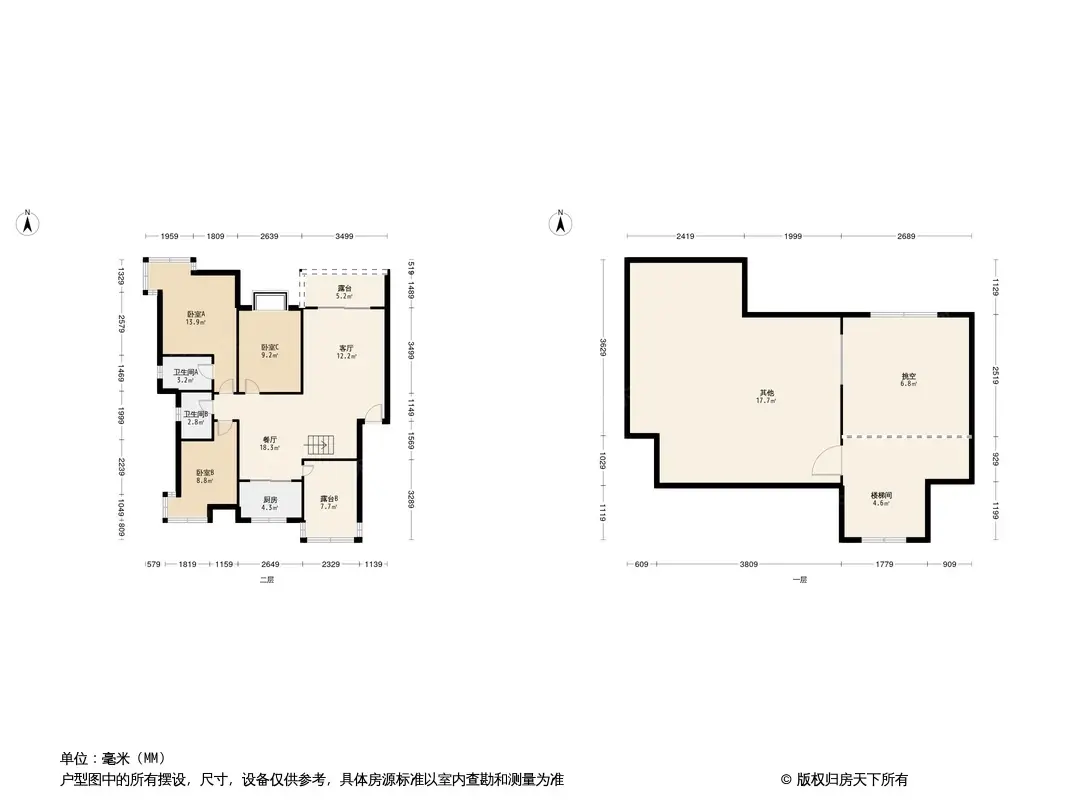 泰银·茗园户型图