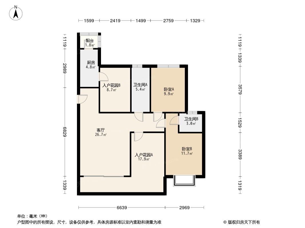 逸朗华府户型图