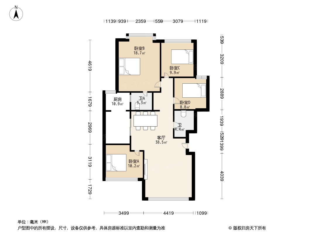 竹韵山庄户型图