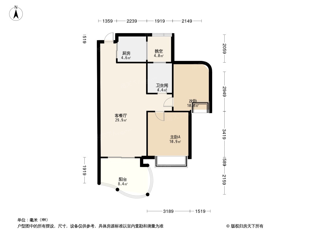 一山湖户型图