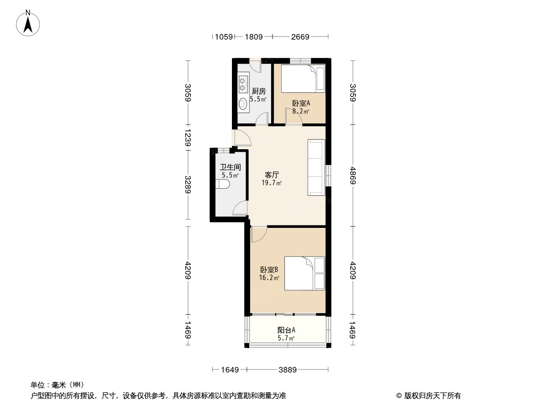 高塘恒春户型图