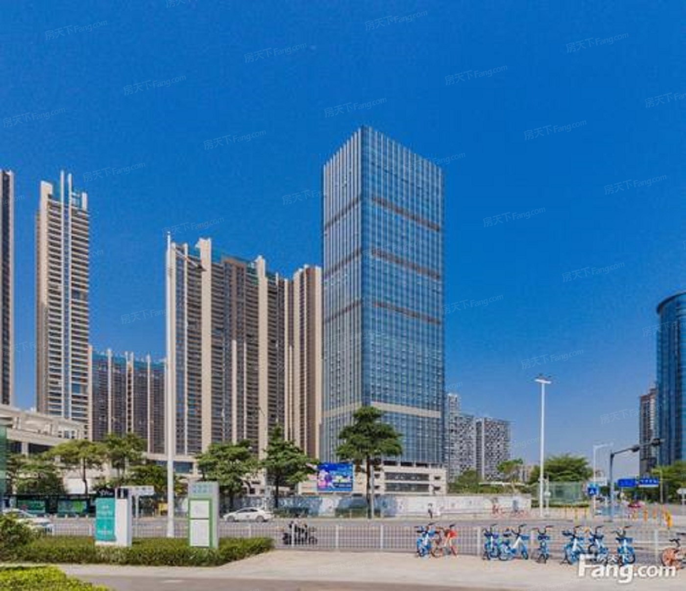 2021年9月深圳市宝安中心区商圈写字楼市场租赁情况