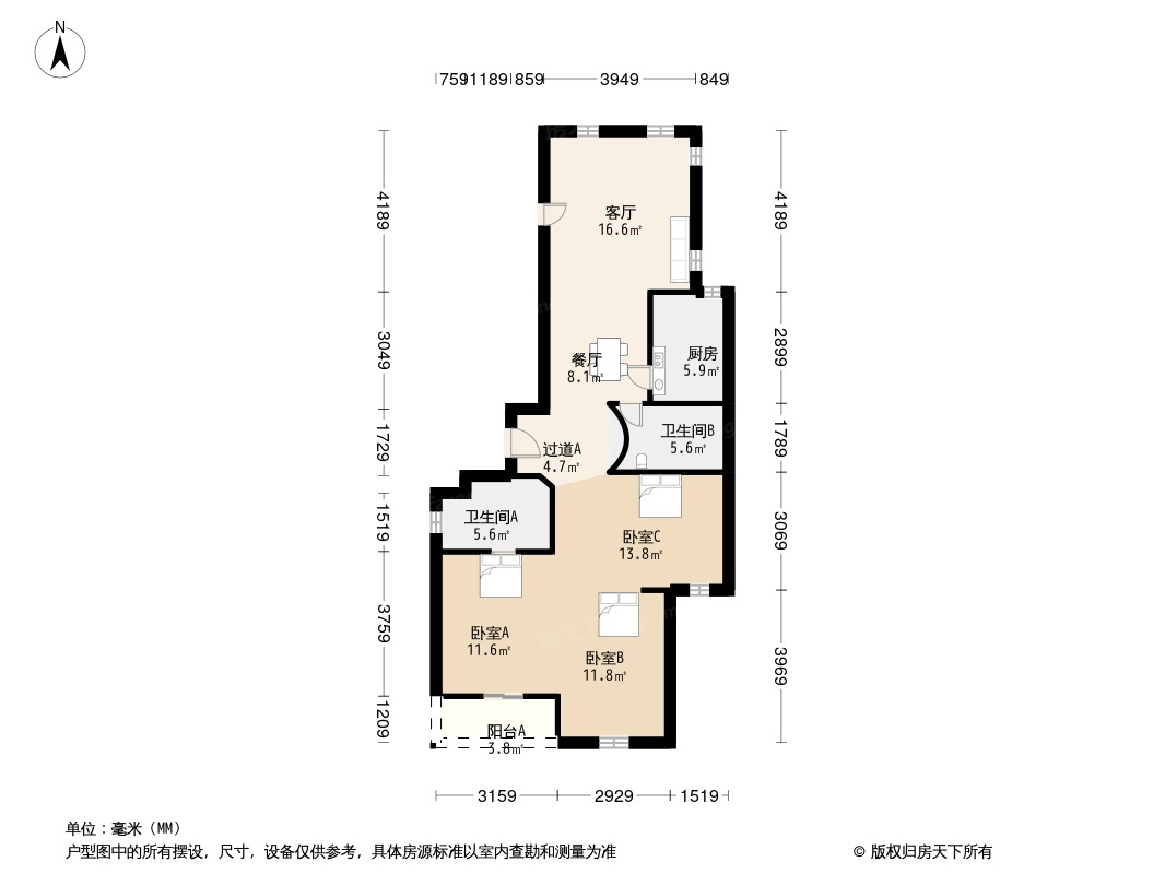 东半岛江山99户型图