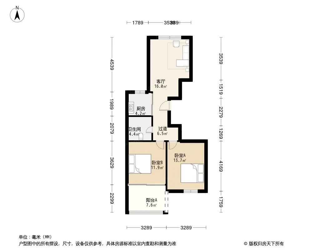 金盛玉苑户型图