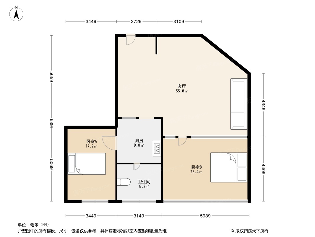 万吉广场户型图