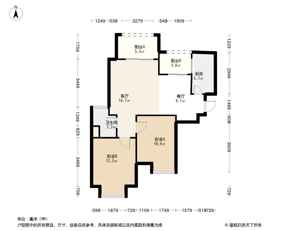 隆鑫爱琴海户型图