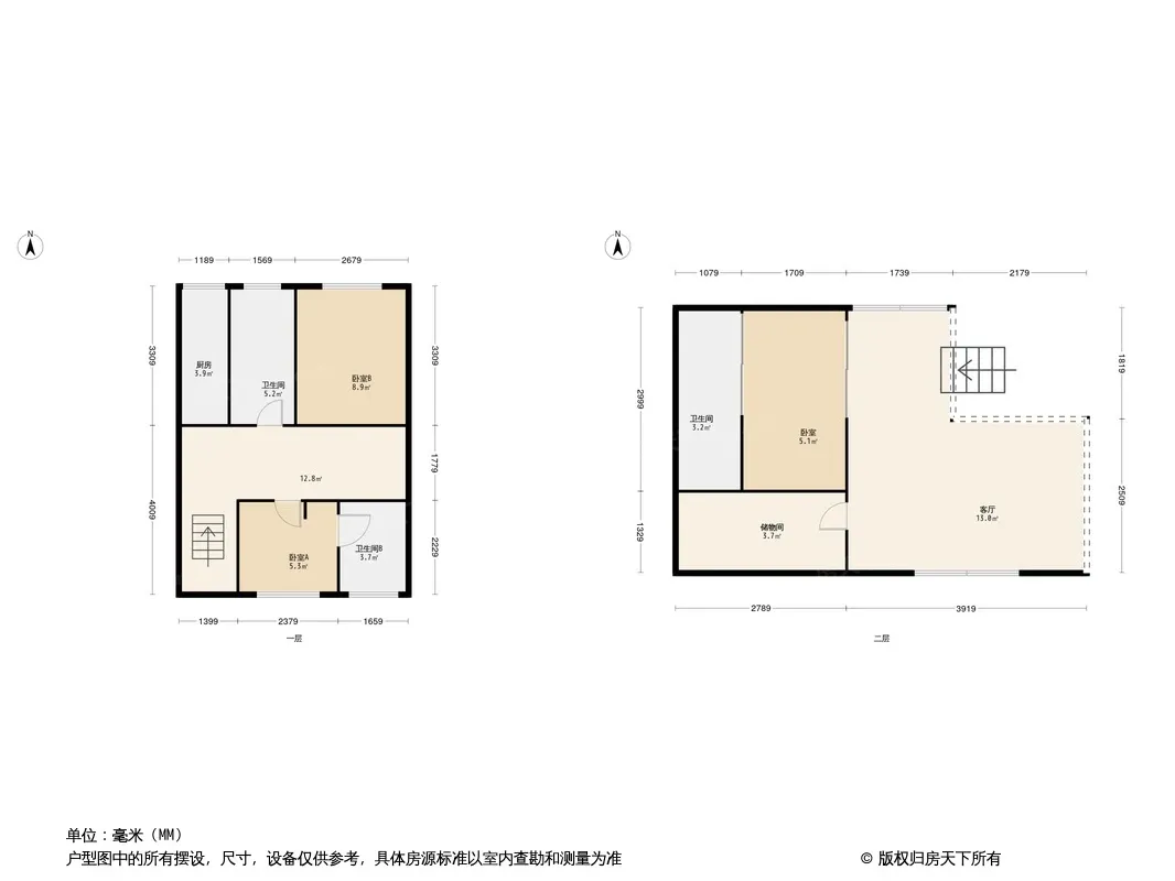 绿地长春上海城B区户型图