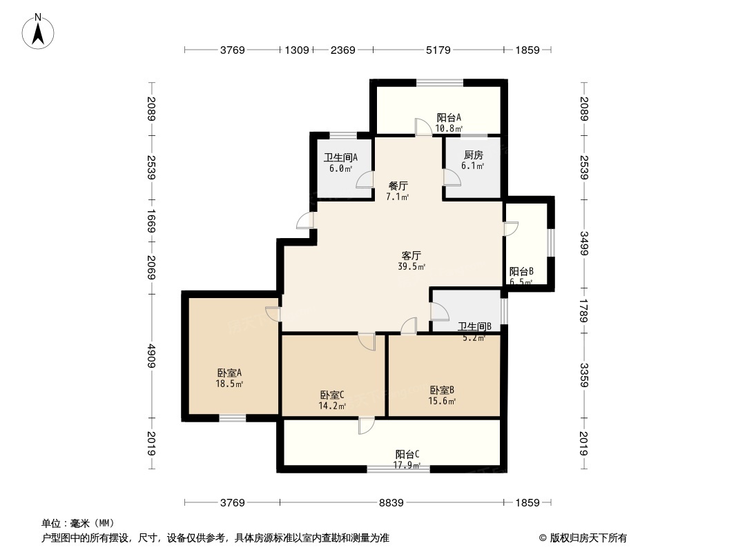 世纪锦园户型图