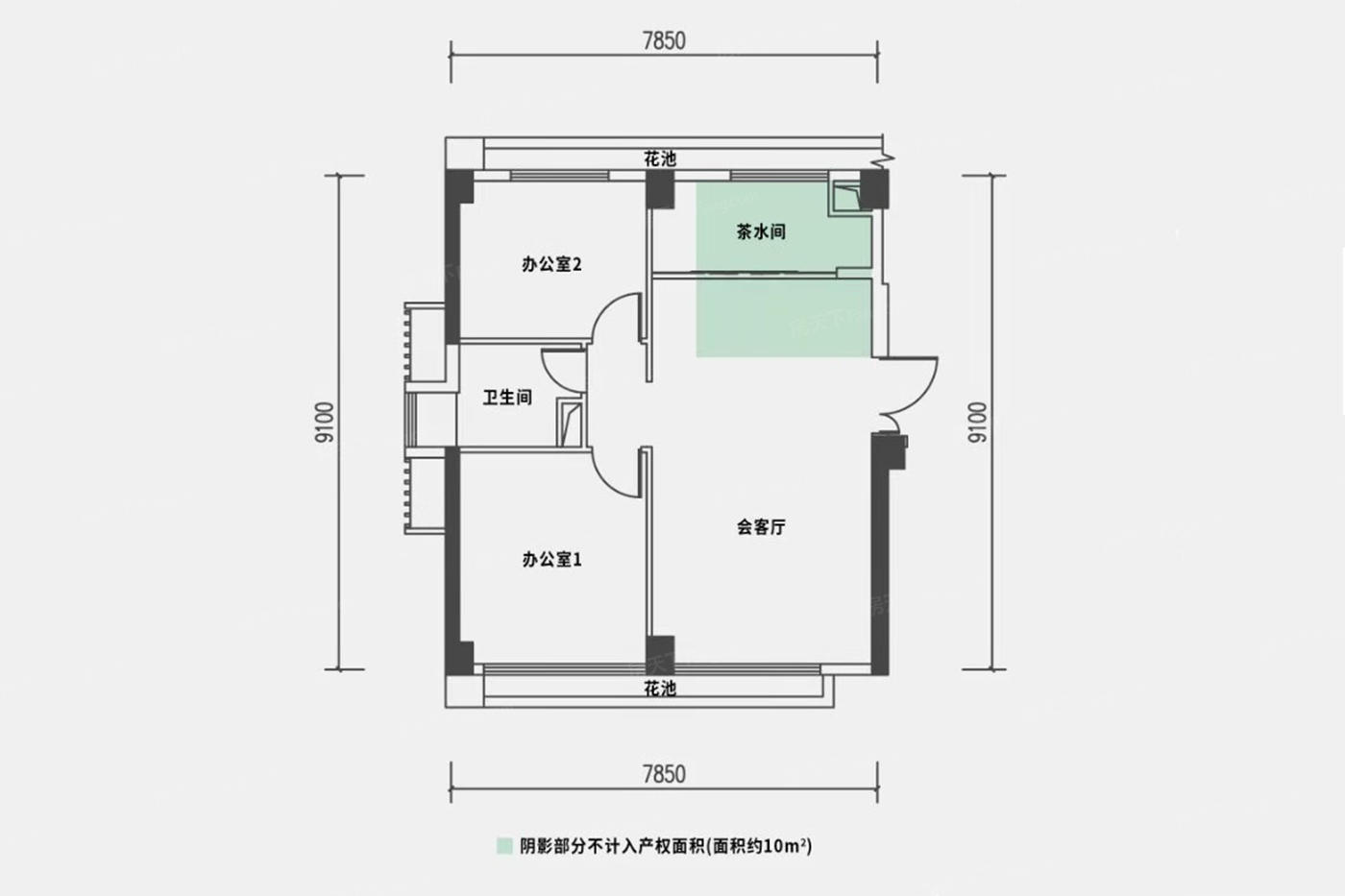 户型图:Q3户型