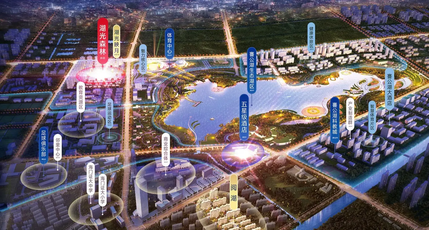 交通图:湖光森林区位图