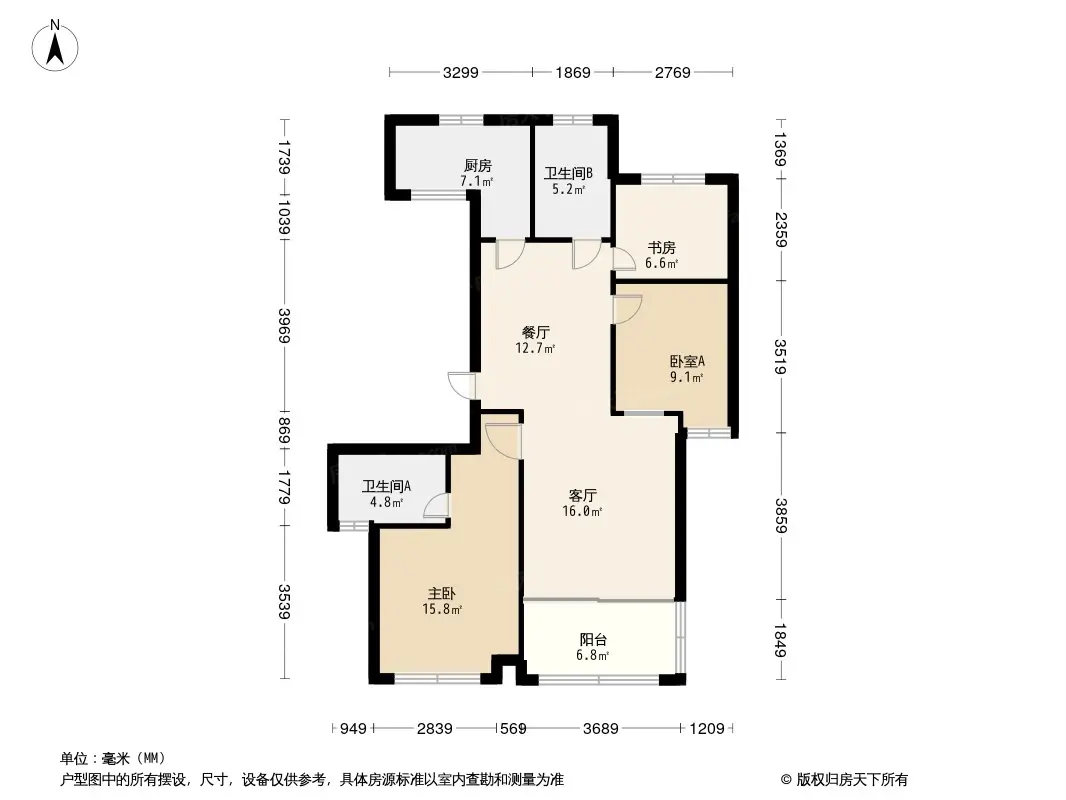 蓝宝·凤鸣蘭曦户型图