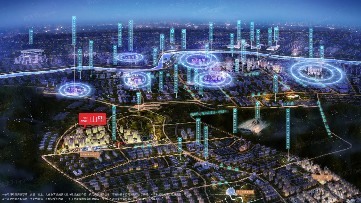 效果图:区位鸟瞰