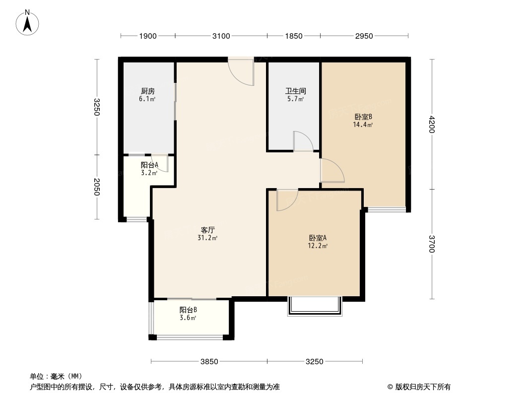 双威悦馨苑户型图