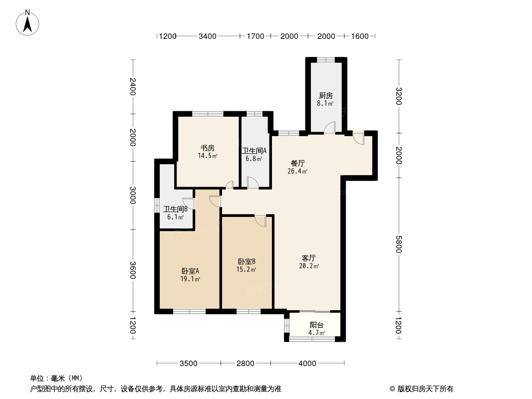 安田心屿户型图