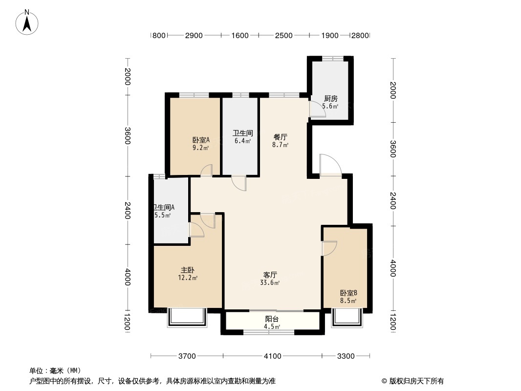 百郦学府户型图