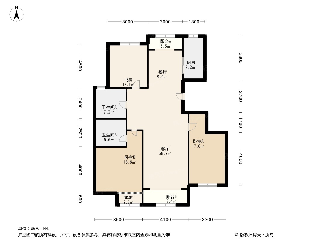 珠光御景西园户型图