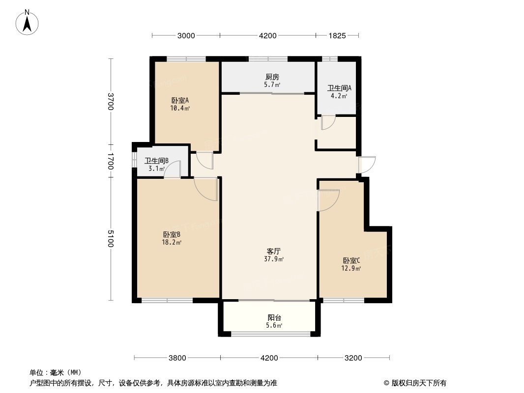 龙湖紫宸户型图