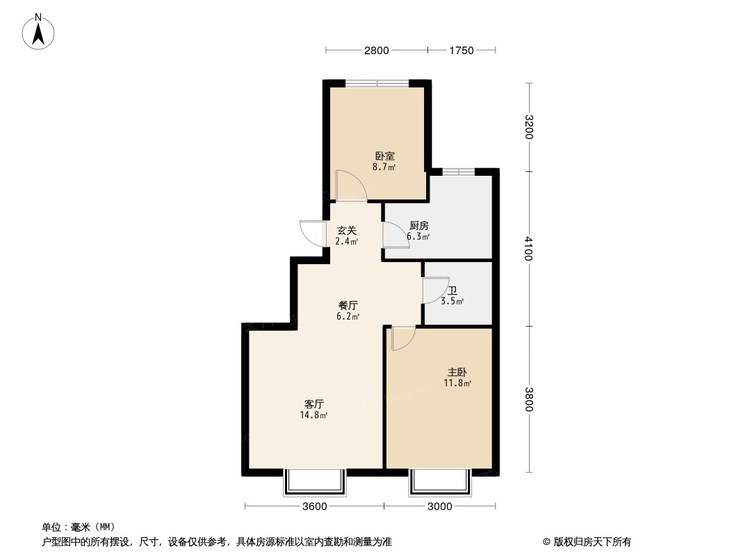 亦庄金悦郡户型图