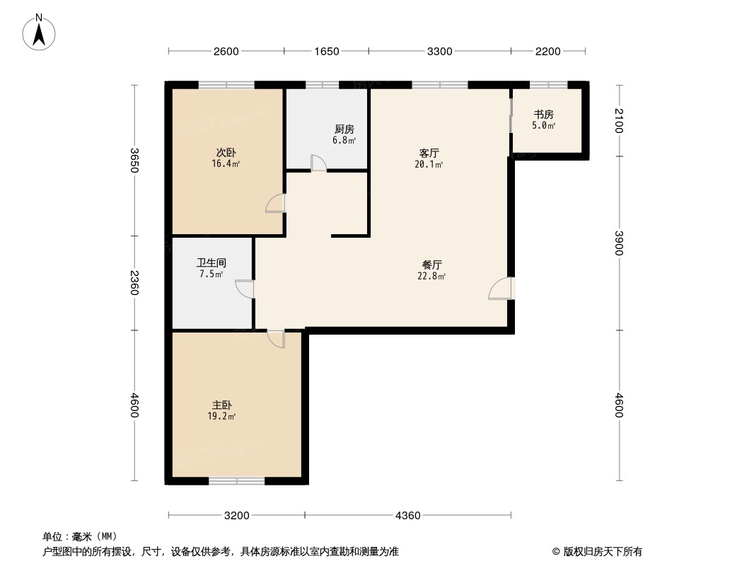 大兴金茂悦户型图