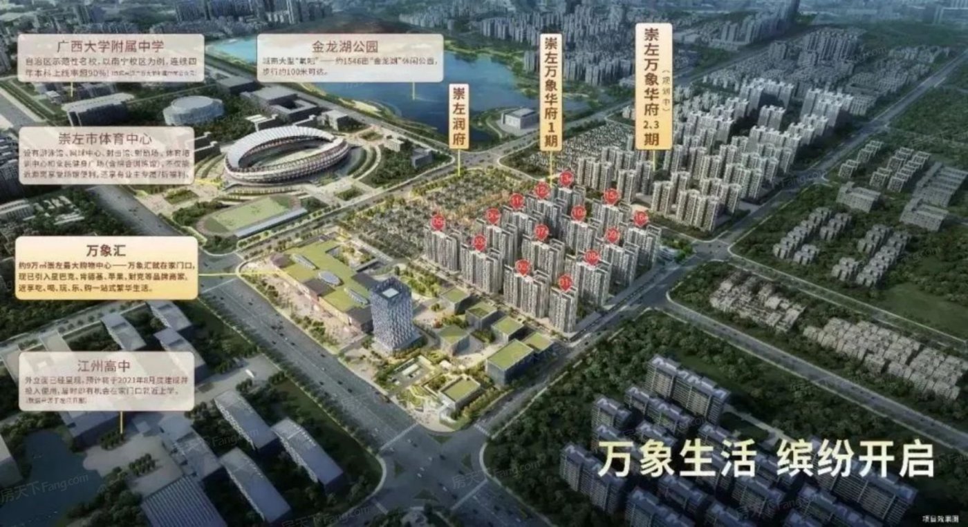 2024年02月崇左江州区震撼五居来袭，高规格享生活！