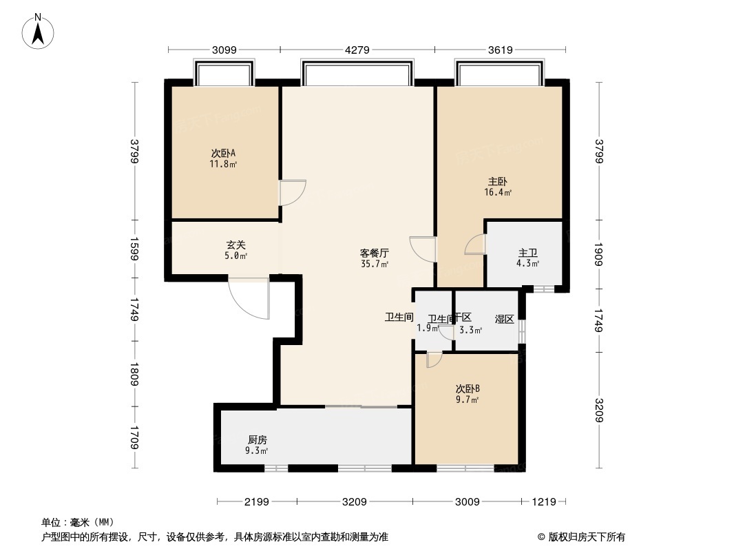 上东金茂悦户型图