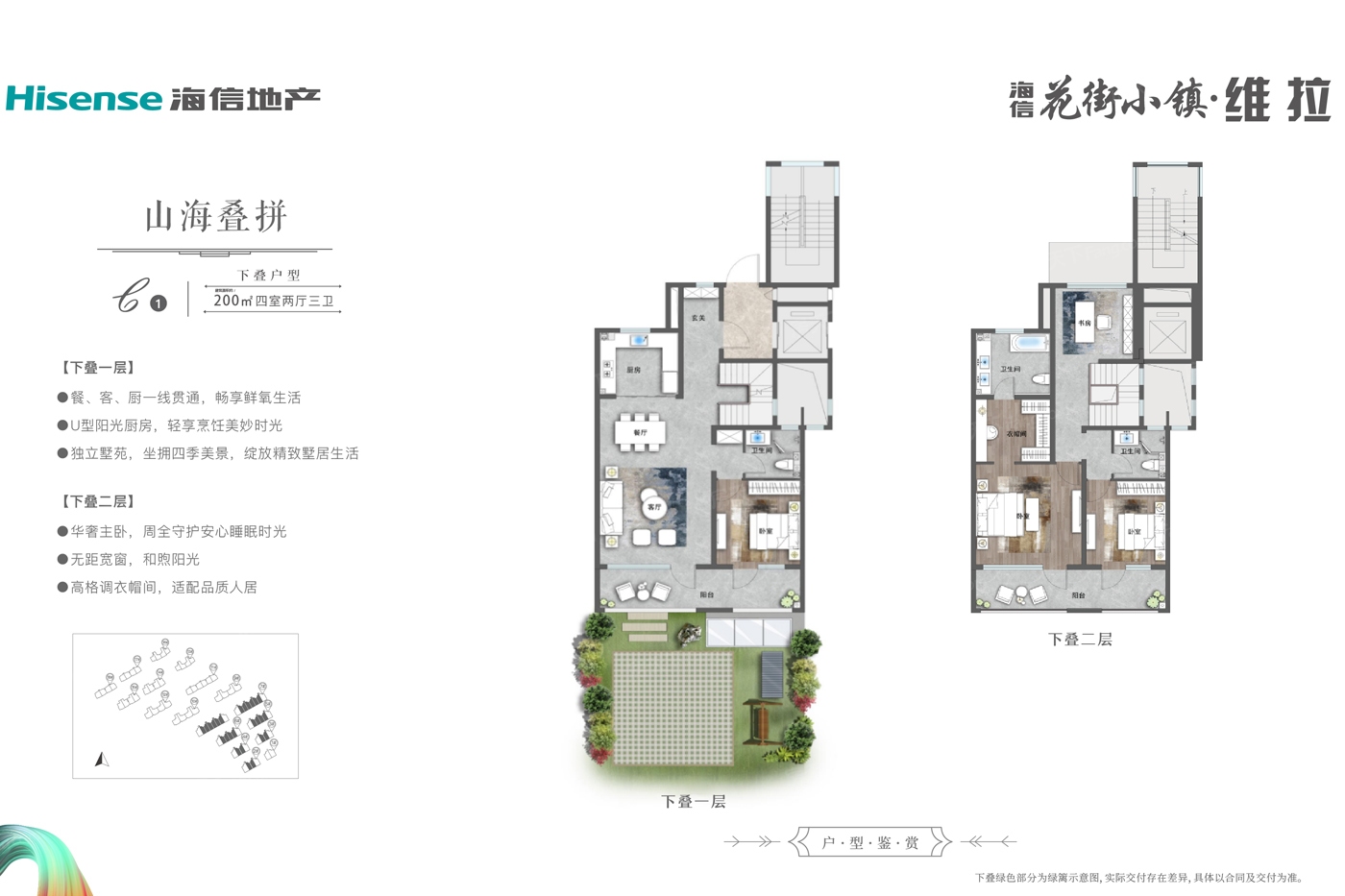 海信花街小镇·维拉户型图