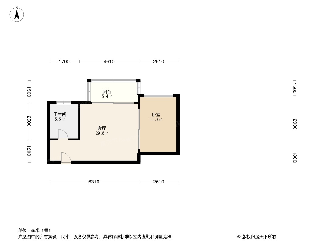 时代幸汇户型图