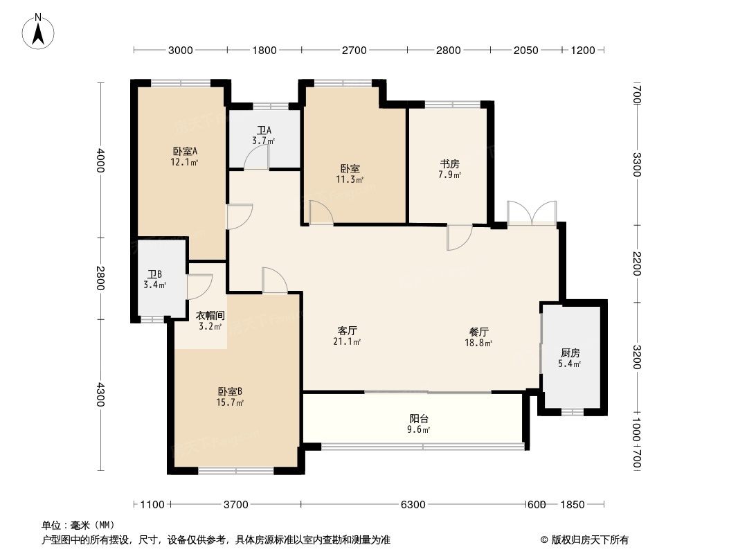 金科.集美天宸户型图